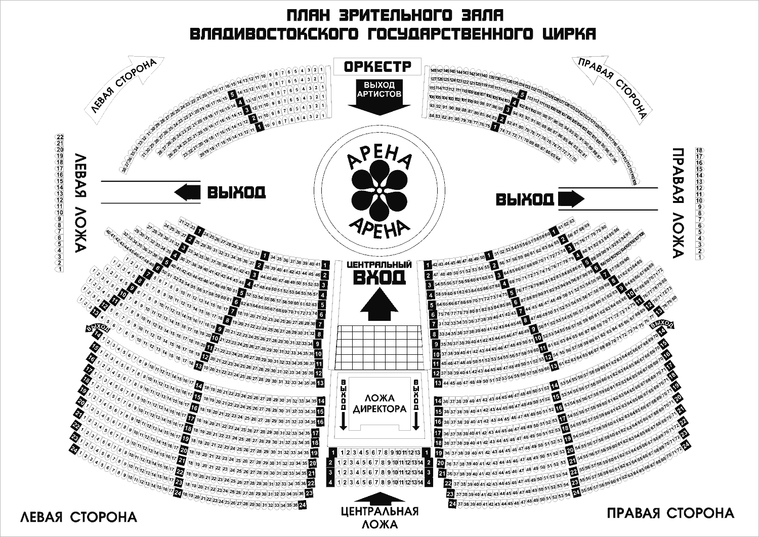 Схема Цирка На Вернадского Фото